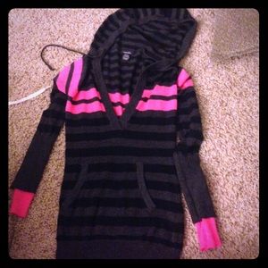 Rue 21 light sweater with hood