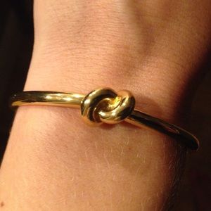 Kate Spade knot bangle bracelet