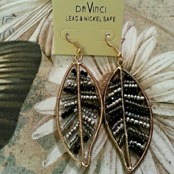 Handmade beaded earrings