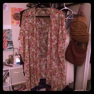 Floral kimono