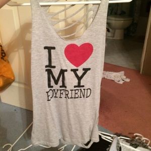 I ❤️ my boyfriend tank