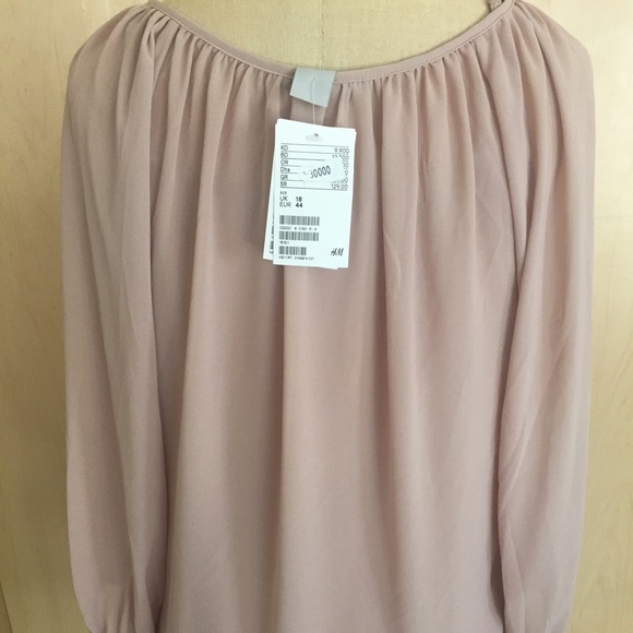 🚫SOLD🚫2 pieces H&M women top flush color paid 70 - Picture 4 of 4