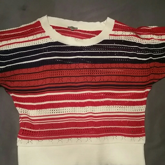 Open knit top