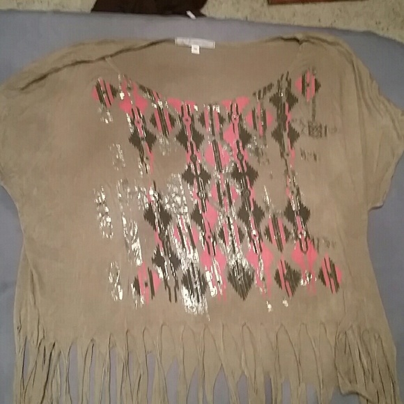 Fringe crop top