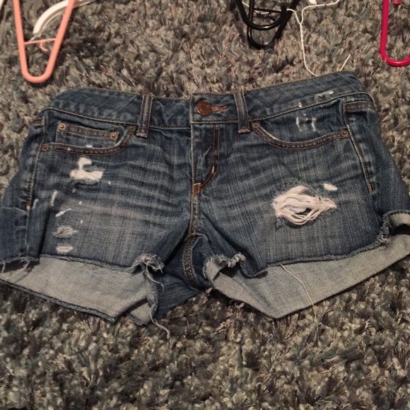 American eagle jean shorts