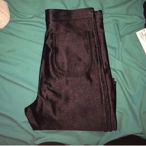 American Apparel Black Disco Pants