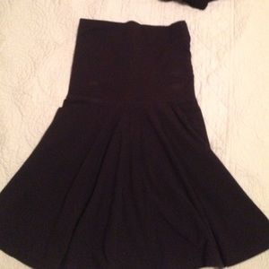 American apparel high waisted black skirt