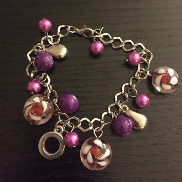 Purple Beaded Bracelet 💜 - Picture 1 of 1