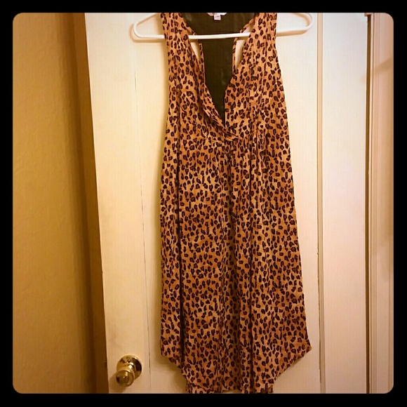 Volcom leopard print dress