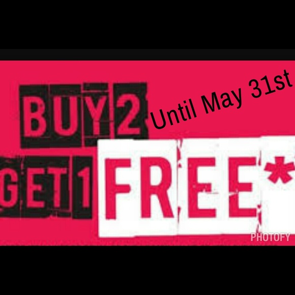 Buy 2 Get One Free!!