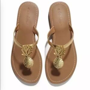 Lilly for Target Pineapple Sandals 9
