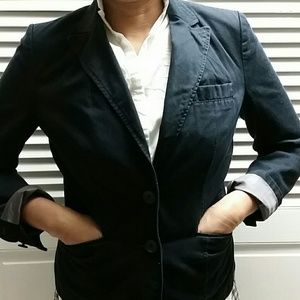 Navy blue size 6 Banana Republic blazer