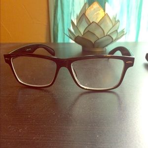 Nerdy glasses. Non prescription. Black
