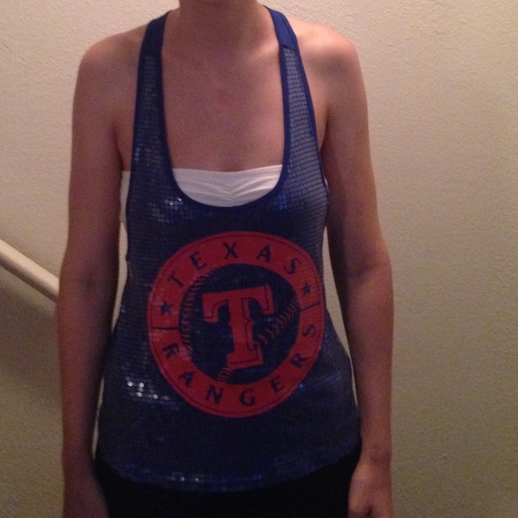 Victoria Secret Texas Rangers Tank Size: Small - Picture 2 of 4