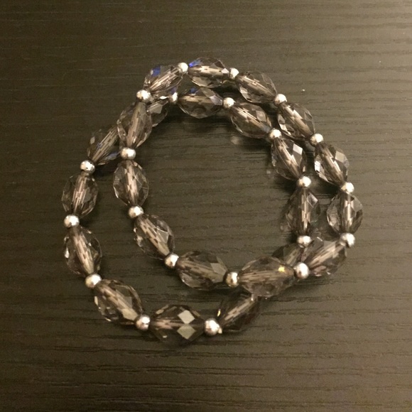 Grey & Silver Bracelet Set 💎