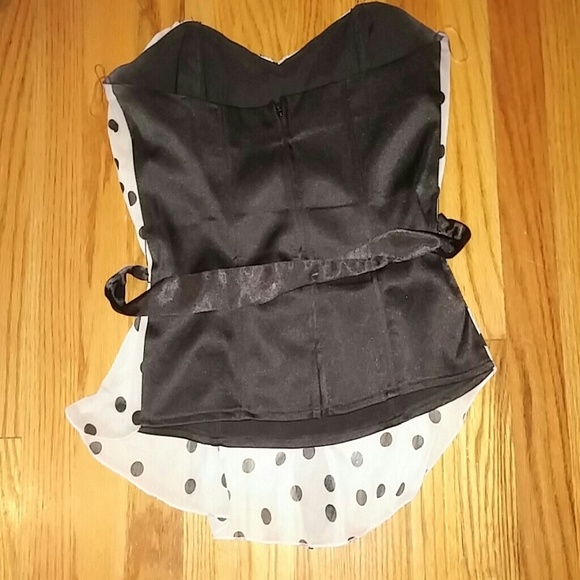 Polka dot tube top - Picture 2 of 3