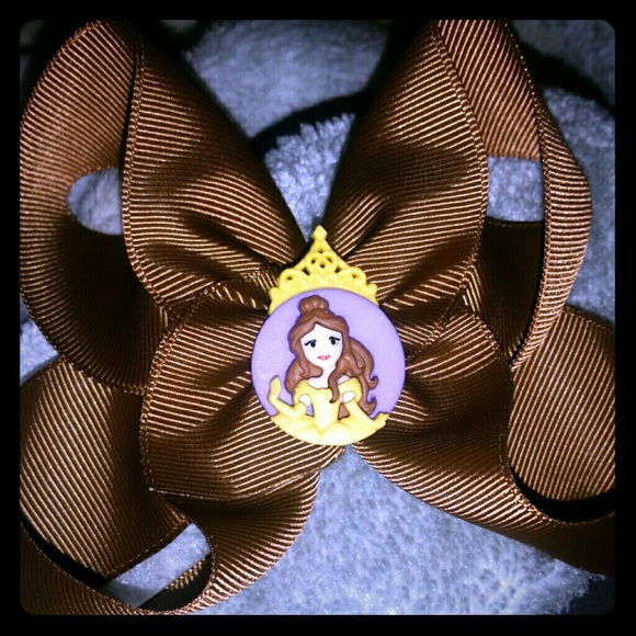 Handmade brown Belle Bow