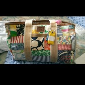 Authentic Coach Hampton Patchwork
