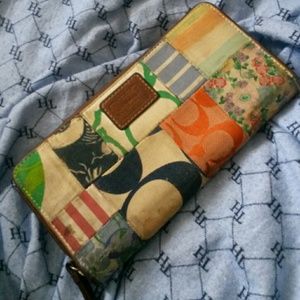 Coach Patchwork Wallet. Open to offers