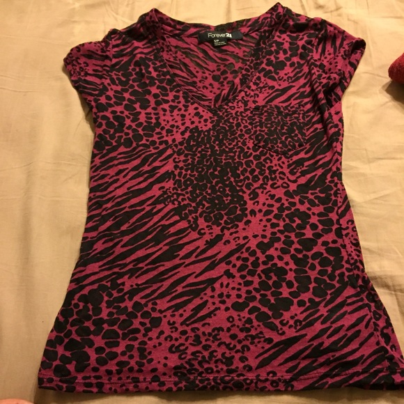 Forever 21 Leapord shirt