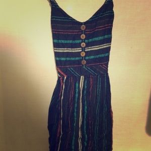 Roxy Spaghetti Strap Sun Dress