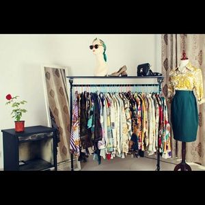 Vintage mystery gift Baroque flower shirt  1970S