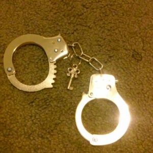 Handcuffs with key