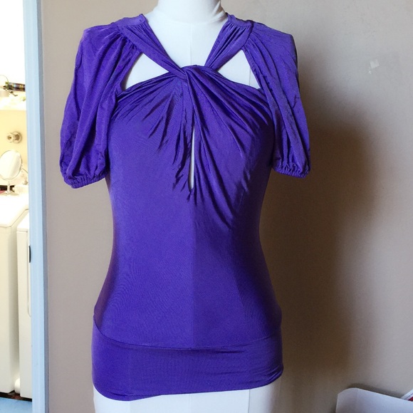 Authentic Bebe Purple top