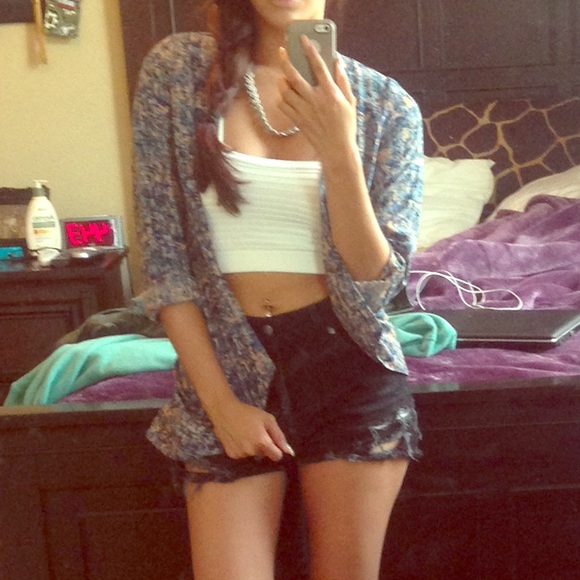 White Crop Top