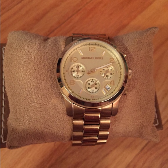 Gold Michael Kors Watch