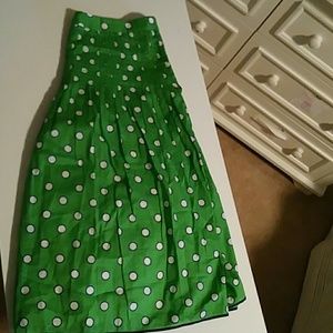 Jcrew fun skirt hits below the knee
