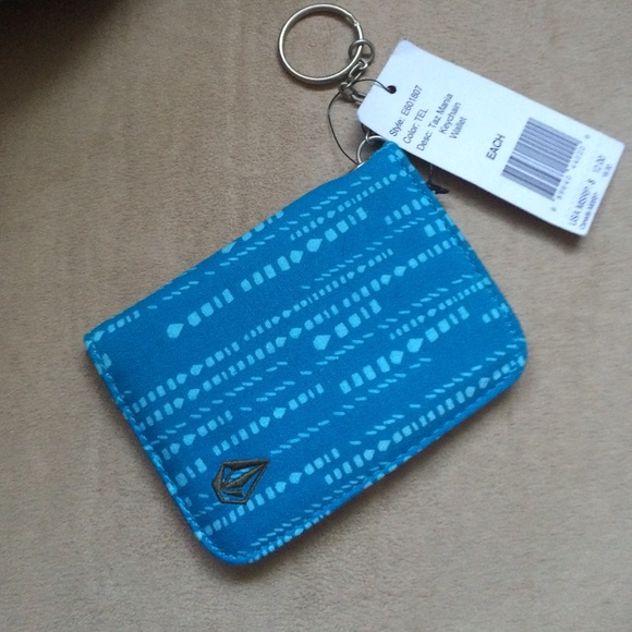 Teal Volcom Wallet