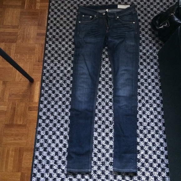 Rag & bone skinny jean medium-dark Clean Charin 26