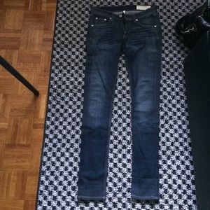 Rag & bone skinny jean medium-dark Clean Charin 26