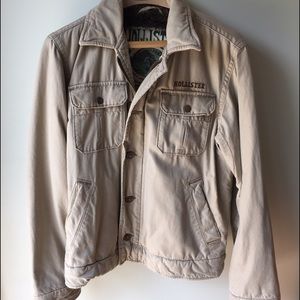 Men's Hollister winter coat.