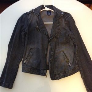 Gap Moto Denim Jacket