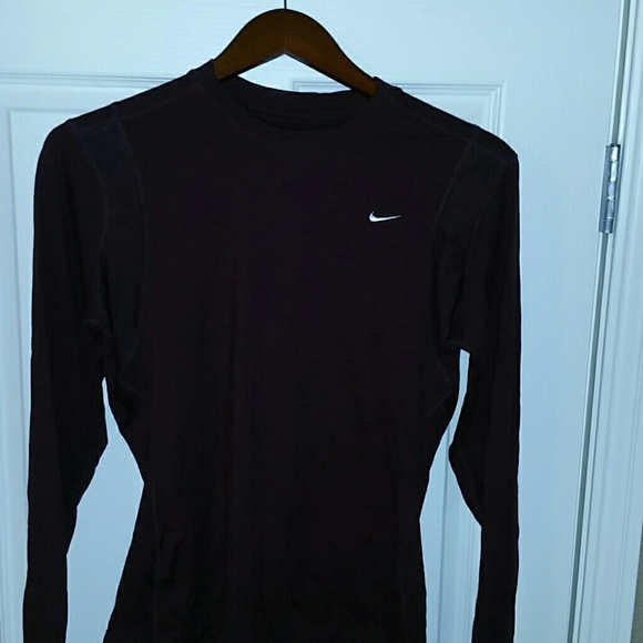 Nike Dri Fit wine colored top