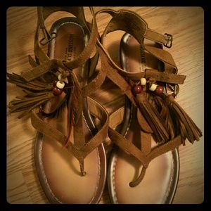 Minnetonka inspired sandals