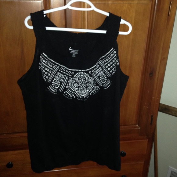 Lane Bryant Black sleeveless tank