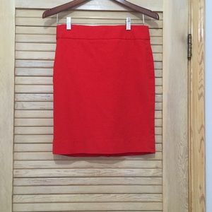 Banana Republic Red Skirt