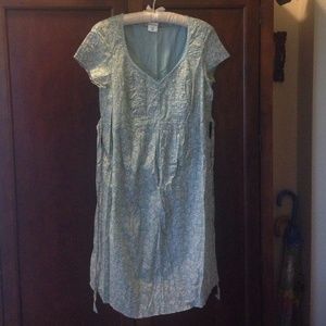 Blue Maternity Dress