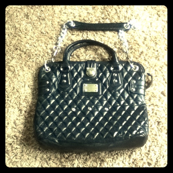 Black Quilted Purse