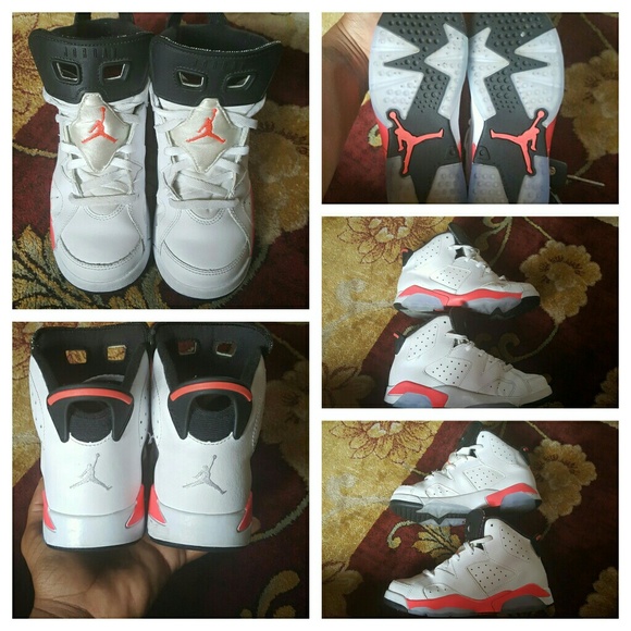 Jordan retro 6 infrared size 2y