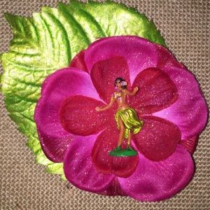 Rockabilly Luau Hula Girl Hair Flower
