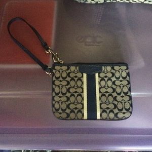 Coach wristlet authentic