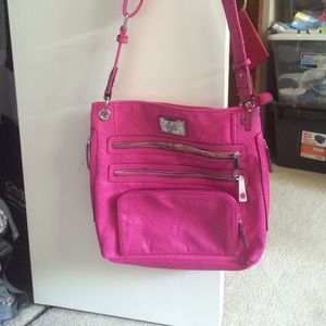 Hot pink crossbody
