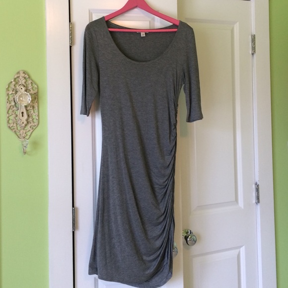 Grey cotton Banana Republic dress!