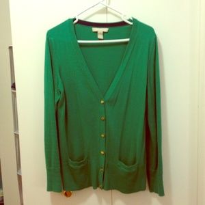 Emerald Green BR cardigan