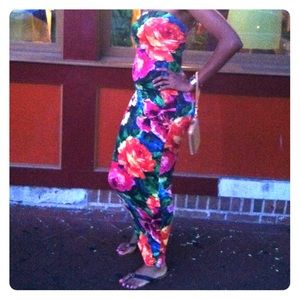 Asos floral 🌸 tube dress