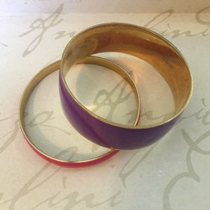 J. Crew enamel bangles